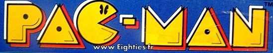 Logo Pac-Man années 80